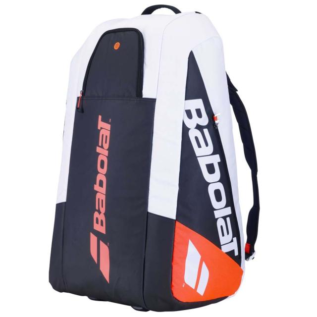 BabolaT(バボラ) テニス用 ラケットバッグ 100L（ホワイト/ブラック/レッド・12本収納） RH12 Pure Strike 751225-374返品種別A_1
