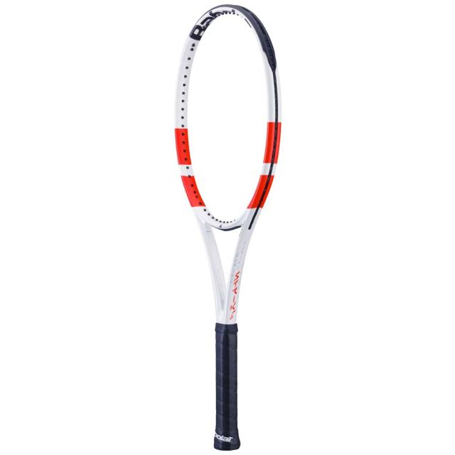 BabolaT(バボラ) 101524-323-G2 硬式テニスラケット ピュア ストライク 98 16/19（フレームのみ・ホワイト/レッド/ブラック・サイズ：G2）Pure Strike[101524323G2] 返品種別A_1
