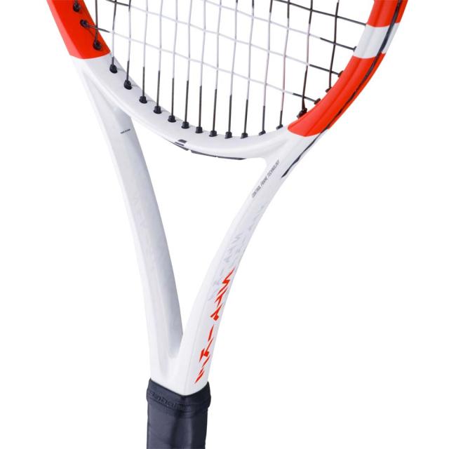 BabolaT(バボラ) 101524-323-G2 硬式テニスラケット ピュア ストライク 98 16/19（フレームのみ・ホワイト/レッド/ブラック・サイズ：G2）Pure Strike[101524323G2] 返品種別A_5