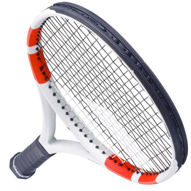BabolaT(バボラ) 101526-323-G2 硬式テニスラケット ピュア ストライク 98 18/20（フレームのみ・ホワイト/レッド/ブラック・サイズ：G2）Pure Strike[101526323G2] 返品種別A_4
