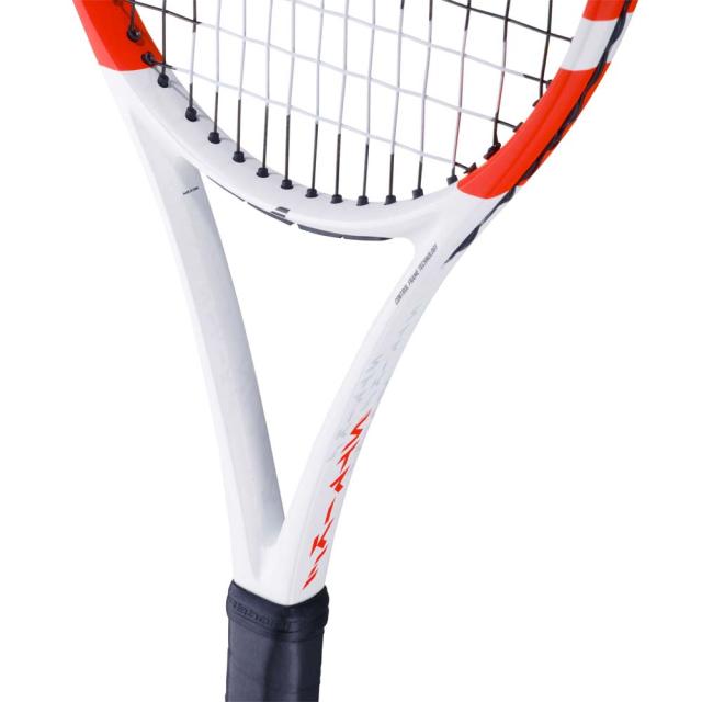 BabolaT(バボラ) 101534-323-G2 硬式テニスラケット ピュア ストライク 100 16/20（フレームのみ・ホワイト/レッド/ブラック・サイズ：G2）Pure Strike[101534323G2] 返品種別A_5