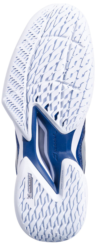 BabolaT(バボラ) 3A1S25B630-4060-23.0 レディース テニスシューズ　ジェット マッハ 3 オールコート（ダークブルー・サイズ：23.0cm）Jet Mach 3 All Court Women[3A1S25B6304060230] 返品種別A