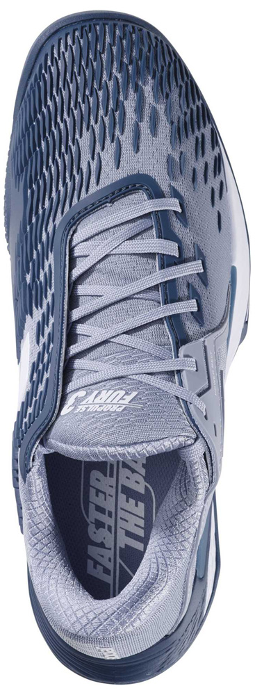 BabolaT(バボラ) 3A0S25B624-3035-29.0 メンズ テニスシューズ プロパルス フューリー 3 サンドグラス（グレー×ホワイト・サイズ：29.0cm）Propulse Fury 3 Sand Grass M[3A0S25B6243035290] 返品種別A