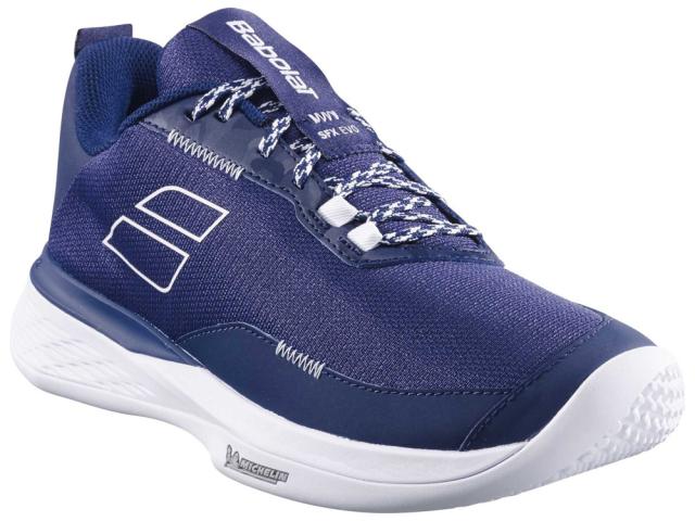 BabolaT(バボラ) 3A0S25A944-4131-25.5 メンズ テニスシューズ SFX エボ サンドグラス　オムニクレー（ダークブルー・サイズ：25.5cm）SFX Evo Sand Grass Men[3A0S25A9444131255] 返品種別A