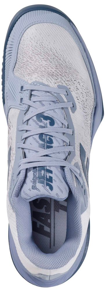 BabolaT(バボラ) 3A0S25B627-1107-27.5 メンズ テニスシューズ 　ジェット マッハ 3 サンドグラス（ホワイト×ダークグレー・サイズ：27.5cm）Jet Mach 3 Sand Grass Men[3A0S25B6271107275] 返品種別A