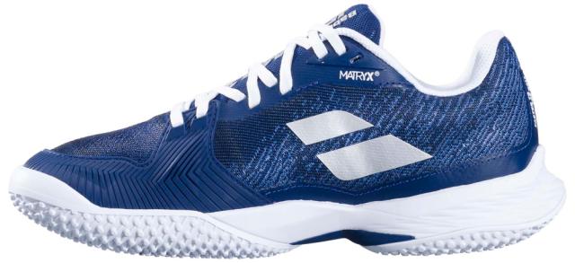 BabolaT(バボラ) 3A1S25B684-4060-23.0 レディース テニスシューズ　ジェット マッハ 3 サンドグラス（ダークブルー・サイズ：23.0cm）Jet Mach 3 Sand Grass Women[3A1S25B6844060230] 返品種別A