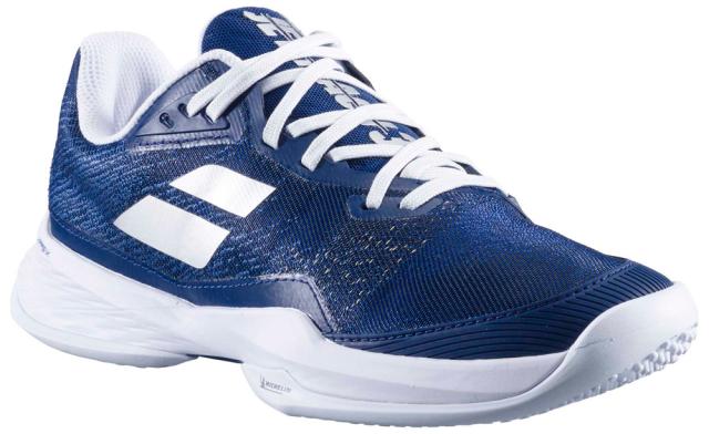 BabolaT(バボラ) 3A1S25B684-4060-25.0 レディース テニスシューズ　ジェット マッハ 3 サンドグラス（ダークブルー・サイズ：25.0cm）Jet Mach 3 Sand Grass Women[3A1S25B6844060250] 返品種別A