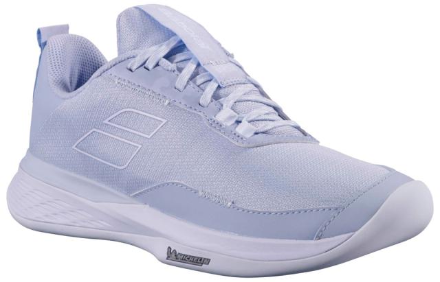 BabolaT(バボラ) 3A1S25A949-4123-24.0 レディース テニスシューズ　SFX エボ カーペット（キセノンブルー/ホワイト・サイズ：24.0cm）SFX Evo Carpet Women[3A1S25A9494123240] 返品種別A