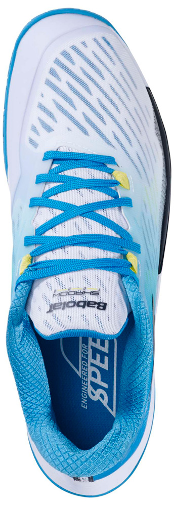 BabolaT(バボラ) メンズ バドミントンシューズ シャドウ ツアー 5（アルジェ/ブルー・サイズ：26.5cm）  3A0F25B356-4137-26.5返品種別A