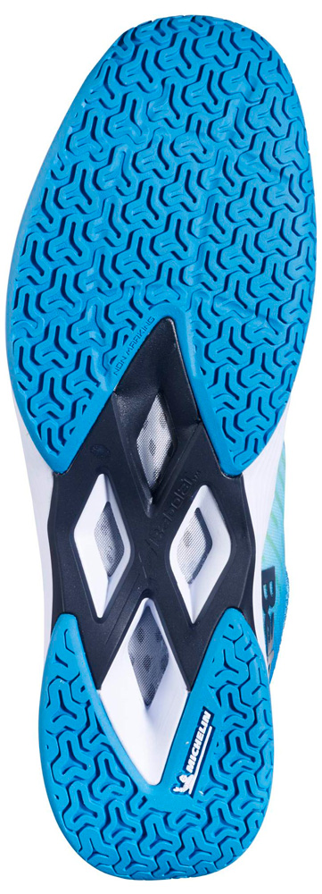 BabolaT(バボラ) メンズ バドミントンシューズ シャドウ ツアー 5（アルジェ/ブルー・サイズ：27.5cm）  3A0F25B356-4137-27.5返品種別A