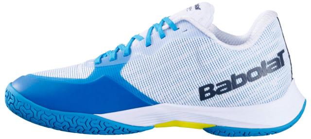 BabolaT(バボラ) 3A0F25C641-1108-25.0 メンズ バドミントンシューズ シャドウ スピリット 2（ホワイト/ アルジェブルー・サイズ：25.0cm）[3A0F25C6411108250] 返品種別A