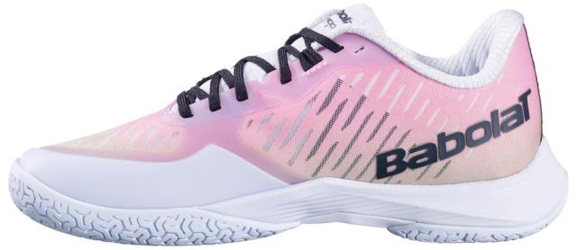 BabolaT(バボラ) 3A1F25B472-5073-25.0 レディース  バドミントンシューズ シャドウ ツアー 5（ピンク/グリーン・サイズ：25.0cm）[3A1F25B4725073250] 返品種別A