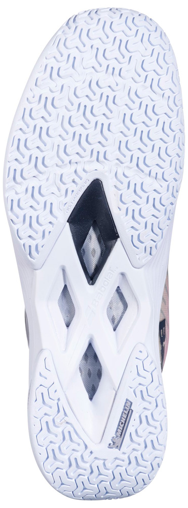 BabolaT(バボラ) 3A1F25B472-5073-25.0 レディース  バドミントンシューズ シャドウ ツアー 5（ピンク/グリーン・サイズ：25.0cm）[3A1F25B4725073250] 返品種別A