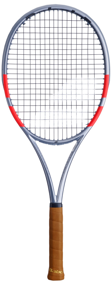 BabolaT(バボラ) 硬式テニスラケット ピュアストライク97（フレームのみ・メタリックグレー・サイズ：G2）  101574-3018-2返品種別A
