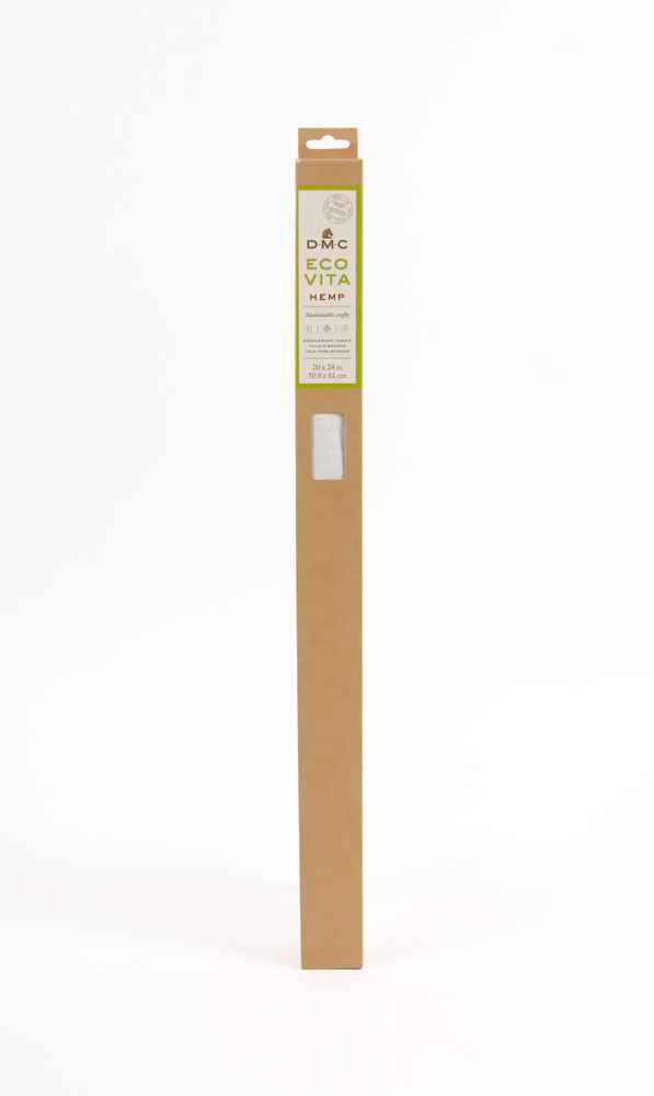 DMC EV100/L0021 刺繍布 エコ ヴィータ ヘンプファブリック（#0021 Oyster・Lサイズ 幅50.8×長さ61cmカット）[EV100L0021] 返品種別B