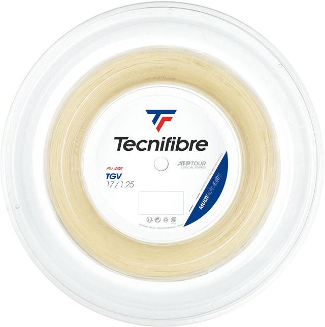 Tecnifibre(テクニファイバー) TCF-01RTG130XN 硬式テニス用ストリング TGV 1.30（ナチュラル・サイズ：200m）[TCF01RTG130XN] 返品種別A