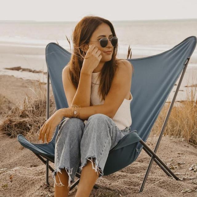 Lafuma LFM2777 9879 バタフライチェア POPUPXL LFM2777(ライトブルー