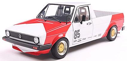 ソリド 1/18 フォルクスワーゲン キャディ Mk.1 1982 (レッド/ホワイト)【S1803512】ミニカー  返品種別B