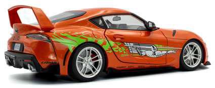 ソリド 1/18 トヨタ GR スープラ トリビュート 2024 (オレンジ)【S1809006】ミニカー 返品種別B