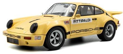 ソリド 1/18 ポルシェ 911 IROC 1974 #1 (イエロー)【S1810703】ミニカー  返品種別B