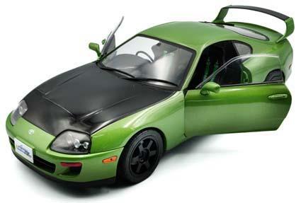ソリド 1/18 トヨタ スープラ Mk.4 (A80) ソリドワークス 1993 (グリーン)【S1807608】ミニカー 返品種別B