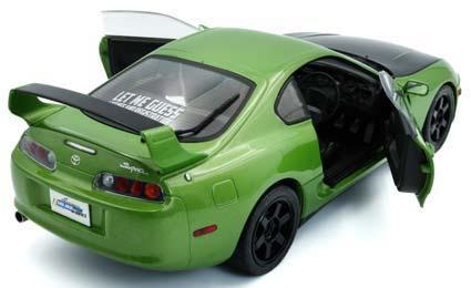 ソリド 1/18 トヨタ スープラ Mk.4 (A80) ソリドワークス 1993 (グリーン)【S1807608】ミニカー 返品種別B