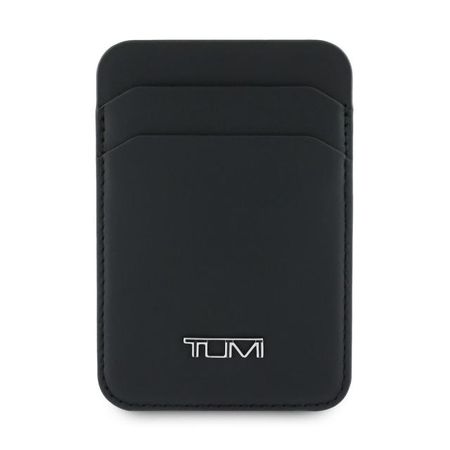 innoTech MagSafe対応 レザーカードウォレット（ブラック） TUMI MAGSAFE CARD WALLET SMOOTH LEATHER BLACK TUCSMFWHSLK返品種別A
