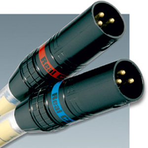 リアルケーブル XLR12162 XLR（バランス）ケーブル（1.0m・ペア）Real Cable[XLR1216210Bネツトワクジ] 返品種別A