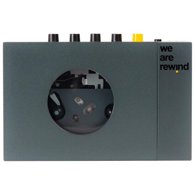 We Are Rewind WE-001-GREY カセットプレーヤー（グレー）[WE001GREY] 返品種別A