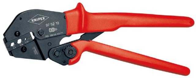 クニペックス 97 52 10 圧着ペンチ 250mmKNIPEX[975210KNIPEX] 返品種別B