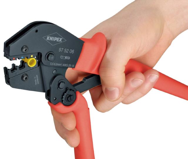 クニペックス 97 52 08 圧着ペンチ 250mmKNIPEX[975208KNIPEX] 返品種別B_1