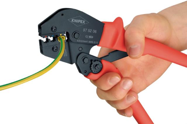 クニペックス 97 52 08 圧着ペンチ 250mmKNIPEX[975208KNIPEX] 返品種別B_2
