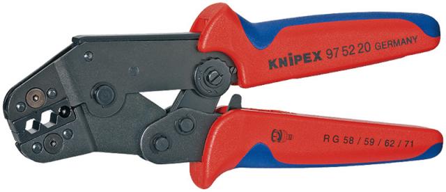 クニペックス 97 52 20 圧着ペンチ 195mmKNIPEX[975220KNIPEX] 返品種別B