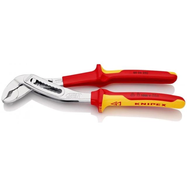 クニペックス 88 06 250 絶縁ウォーターポンププライヤー 250mmKNIPEX[8806250KNIPEXKI] 返品種別B