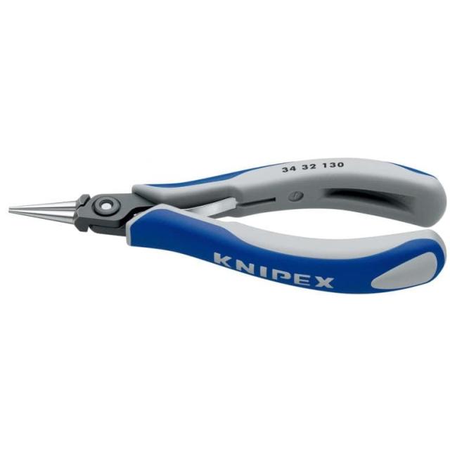 クニペックス 34 32 130 精密用プライヤー　丸　130mmKNIPEX[3432130KNIPEX] 返品種別B