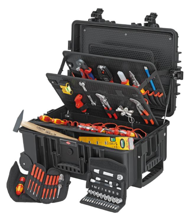 クニペックス 00 21 37 電気技師用ツールセット 63PCSKNIPEX[002137KNIPEX] 返品種別B