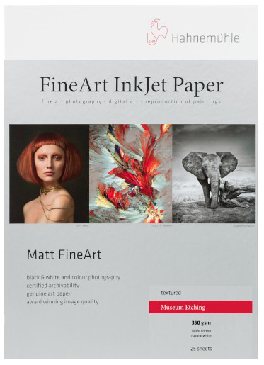 ハーネミューレ 430294 インクジェット用紙 厚手 ミュージアムエッチング A2　25枚Hahnemuhle[430294] 返品種別A