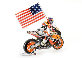 ミニチャンプス 1/12 ホンダ RC211V ニッキー・ヘイデン