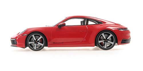 ミニチャンプス 1/18 ポルシェ 911 カレラ 4S 2019 レッド【155067326】ミニカー 返品種別B