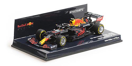 ミニチャンプス 1/43 レッドブルレーシングホンダRB16B セルジオ・ペレス エミリア・ロマーニャGP2021【410210111】ミニカー  返品種別B_3