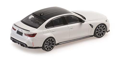 ミニチャンプス 1/43 BMW M3 - 2020 - ホワイト【410020204】ミニカー  返品種別B_1