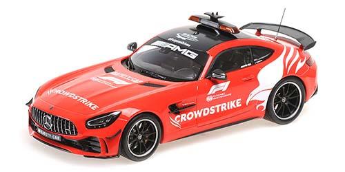 ミニチャンプス 1/18 メルセデス AMG GT-R セーフティーカー フォーミュラ ワン 2021【155036095】ミニカー 返品種別B
