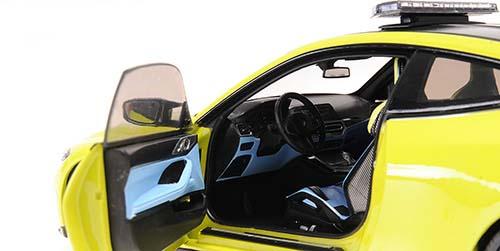 ミニチャンプス 1/18 BMW M4 - 2020 - セーフティーカー【113020126】ミニカー 返品種別B_3