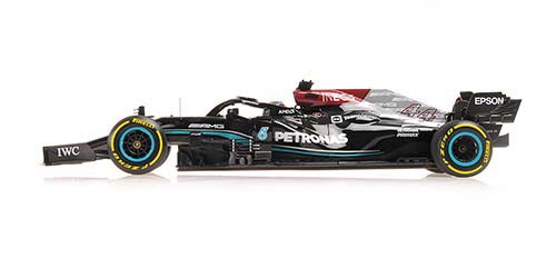 ミニチャンプス 1/18 メルセデス AMG ペトロナス F1チーム W12 E パフォーマンス ルイス・ハミルトン カタールGP 2021  ウィナー【1102121｜au PAY マーケット