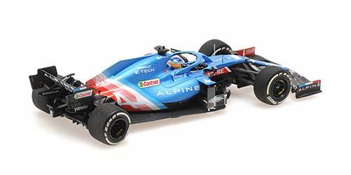 ミニチャンプス 1/43 アルピーヌ F1 チーム A521 フェルナンド・アロンソ カタールGP 2021【417212114】ミニカー 返品種別B