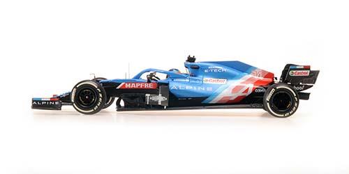 ミニチャンプス 1/43 アルピーヌ F1 チーム A521 フェルナンド・アロンソ カタールGP 2021【417212114】ミニカー 返品種別B