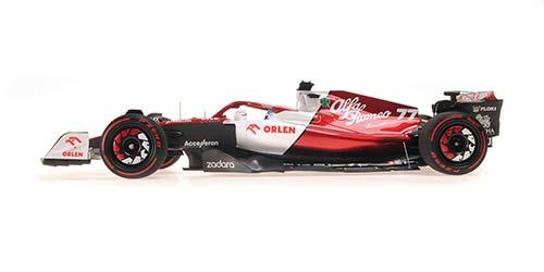 ミニチャンプス 1/18 アルファ ロメオ F1 チーム オーレン C42 バルテリ・ボッタス バーレーンGP 2022【117220177】ミニカー 返品種別B_2