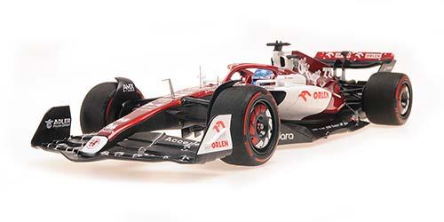 ミニチャンプス 1/18 アルファ ロメオ F1 チーム オーレン C42 バルテリ・ボッタス バーレーンGP 2022【117220177】ミニカー 返品種別B_3