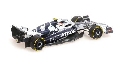 ミニチャンプス 1/43 スクーデリア アルファタウリ AT03 角田裕毅 バーレーンGP 2022【417220122】ミニカー 返品種別B