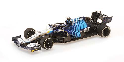 ミニチャンプス ウィリアムズ FW43B ジョージ・ラッセル ベルギーGP 2位 ミニチャンプス ウィリアムズ FW43B ジョージ・ラッセル